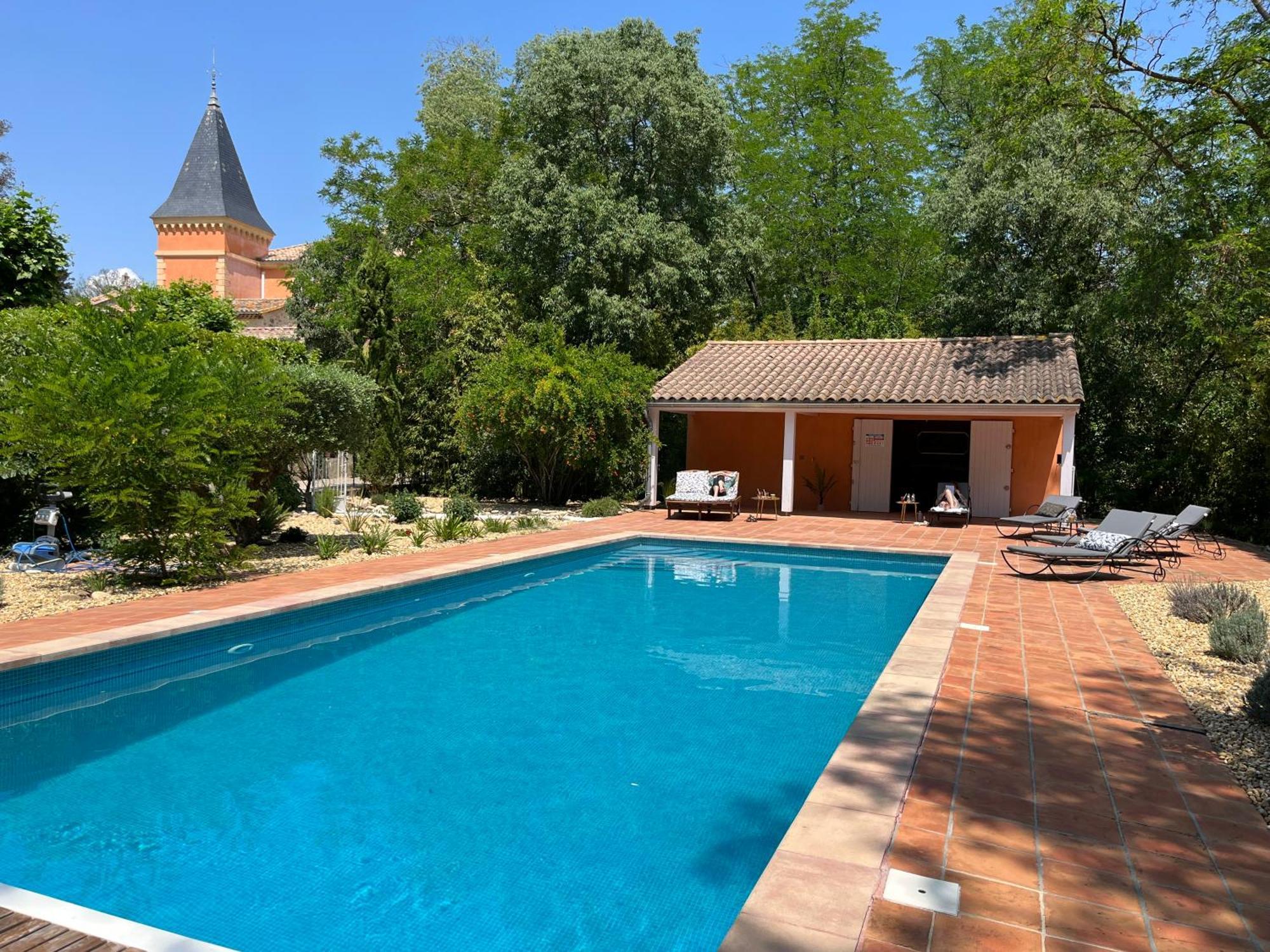 Chateau De Roquelune Pézenas Eksteriør billede
